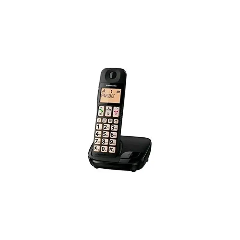 Image of Panasonic KX-TGE110 Telefono DECT Identificatore di chiamata Nero