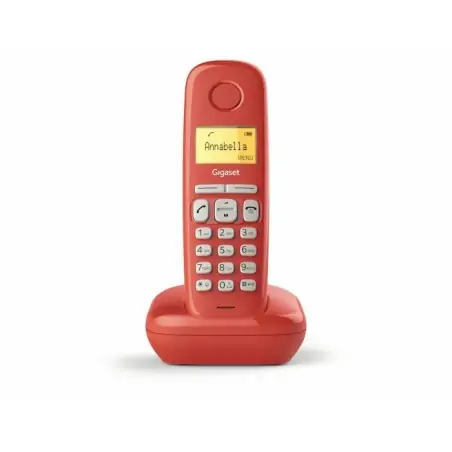 Gigaset A 170 Trio Telefono analogico DECT Identificatore di chiamata Rosso