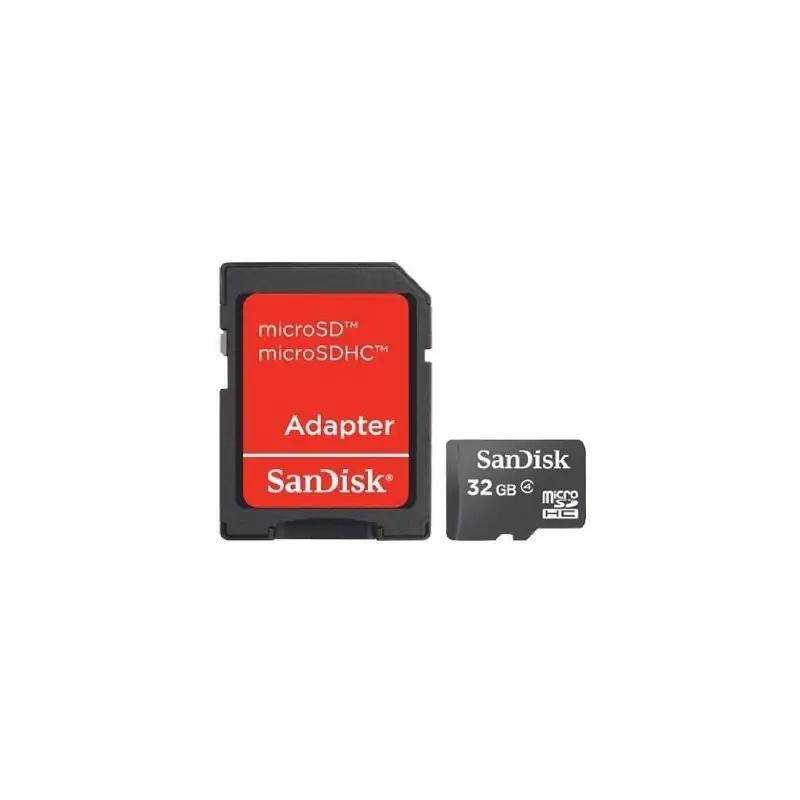 Image of SanDisk SDSDQM-032G-B35A memoria flash 32 GB MicroSDHC Classe 4