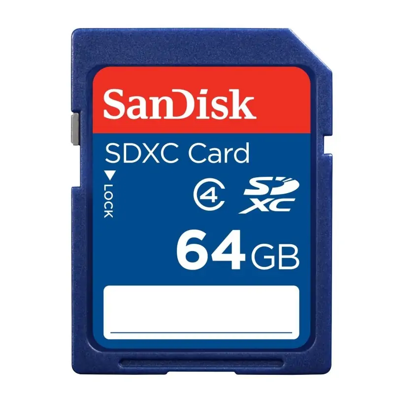 Image of SanDisk 64GB SDXC Classe 4