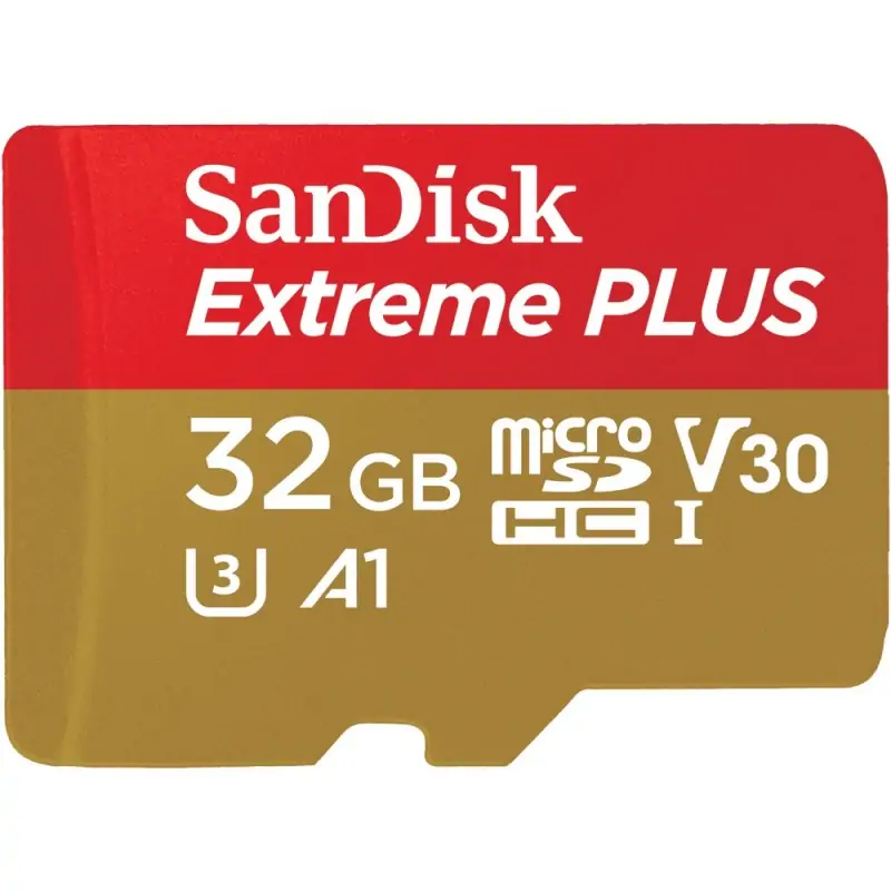 Image of SanDisk Extreme Plus 32 GB MicroSDHC UHS-I