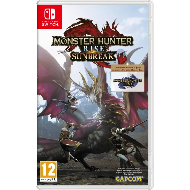 Nintendo Monster Hunter Rise Sunbreak Set Standard+DLC ITA Switch