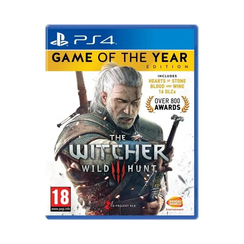Image of BANDAI NAMCO Entertainment the Witcher 3: Wild Hunt - Game of Year Edition, PlayStation 4 Standard Inglese