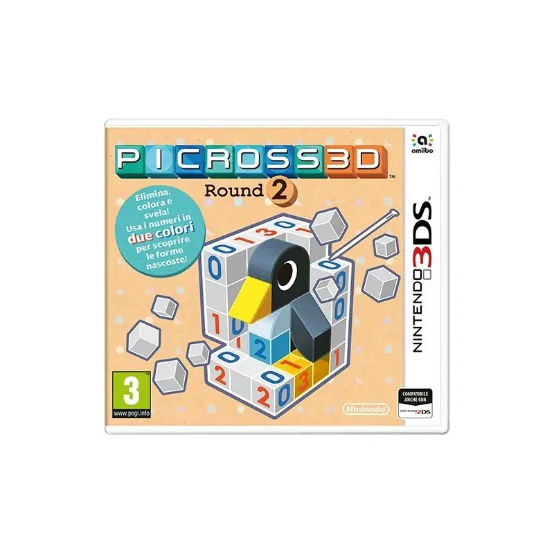 Nintendo Picross 3d Round 2 3DS Standard ITA