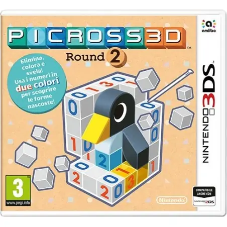 Nintendo Picross 3d Round 2 3ds Standard ITA Nintendo 3DS