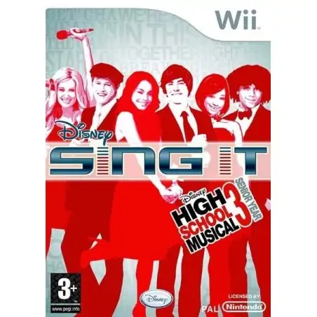 Disney Sing It! High School Musical 3  Senior Year ITA Wii U