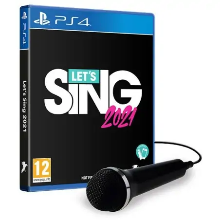 Koch Media Let's Sing 2021 + 1 Mikrofon-Bundle, mehrsprachig, PlayStation 4