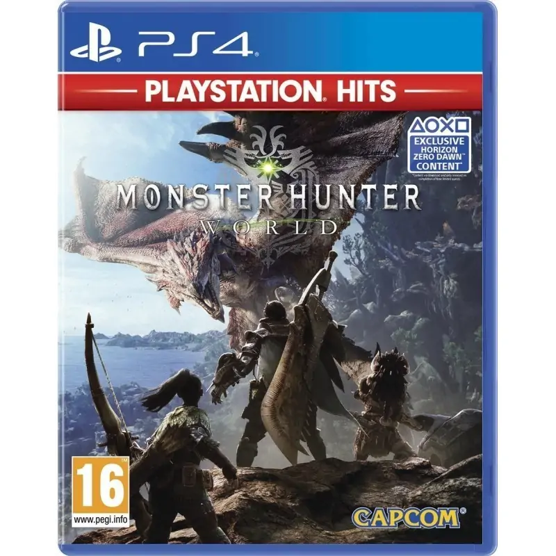 Capcom Monster Hunter World, PlayStation Hits Hit per Inglese, ITA 4