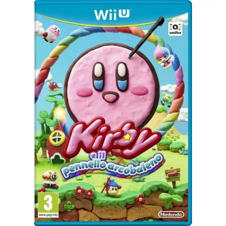 Nintendo Wii U Kirby and the Rainbow Paintbrush Standard Tedesca, Inglese, ESP, Francese, ITA