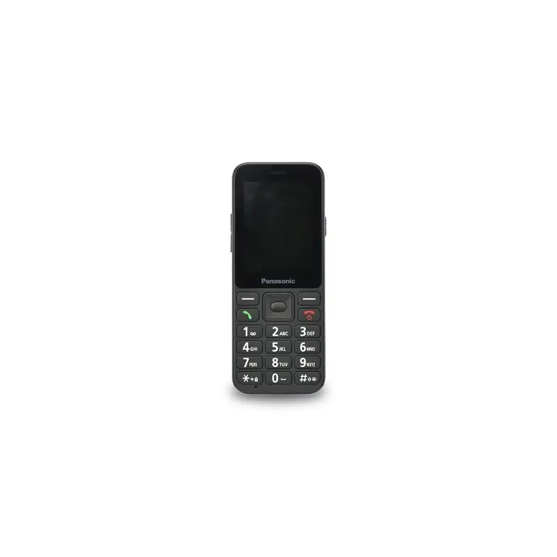 Panasonic KX-TU250 6.1 cm (2.4") 106 g Nero Telefono per anziani
