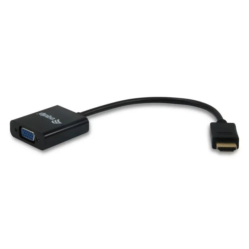 Equip 11903607 cavo e adattatore video VGA (D-Sub) HDMI tipo A (Standard) Nero