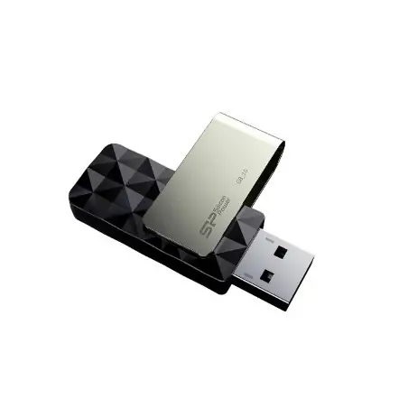 Silicon Power Blaze B30 USB-Flash-Laufwerk 256 GB USB Typ A 3.2 Gen 1 (3.1 Gen 1) Schwarz, Silber
