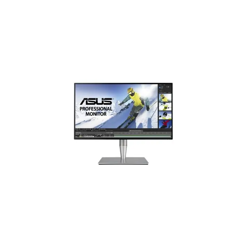 asustek - displays asus pa27ac monitor pc 68.6 cm (27) 2560 x 1440 pixel quad hd led nero, grigio uomo