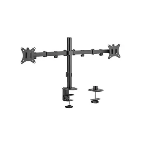 Gembird MA-D2-01 Tischständer für Flachbildfernseher 81,3 cm (32 Zoll) schwarzer Schreibtisch