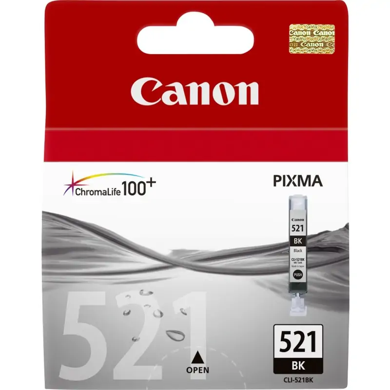 Image of Canon Cartuccia Inkjet nero CLI-521BK
