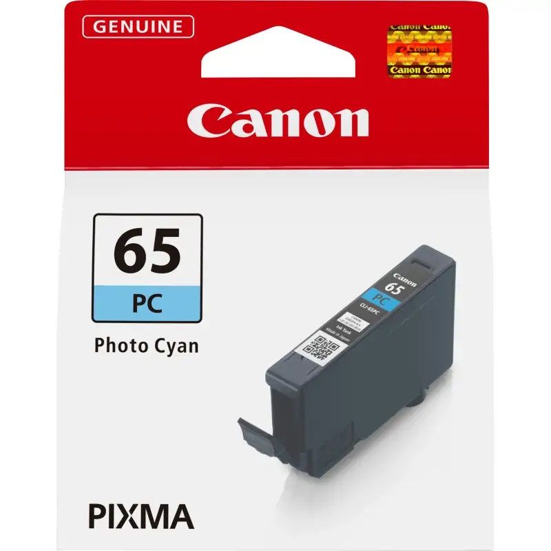 Image of Canon Cartuccia Inkjet ciano fotografico CLI-65PC