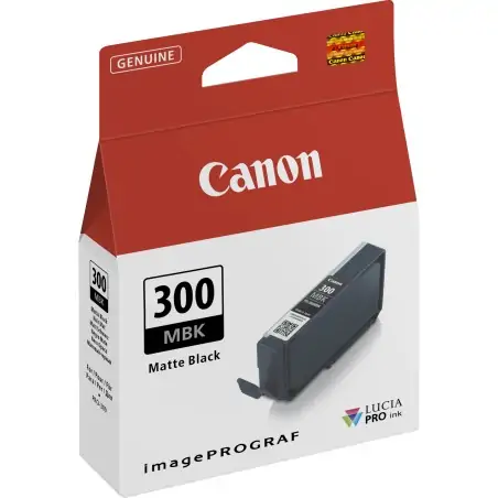 Canon PFI-300MBK Mattschwarze Tintenpatrone