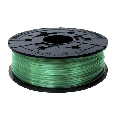 XYZprinting RFPLBXEU04A materiale di stampa 3D Acido polilattico (PLA) Verde, Trasparente 600 g