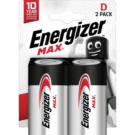 Energizer MAX – D Alkaline Einwegbatterie