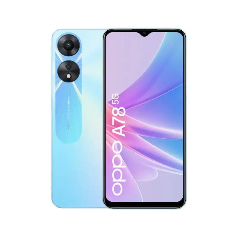 Image of OPPO A78 5G Smartphone AI Doppia fotocamera 50+2MP, display 6.56” LCD HD+, batteria 5000mAh, RAM 8 GB + ROM 128 GB