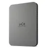LaCie Mobile Drive Secure disco rigido esterno 4 TB Grigio