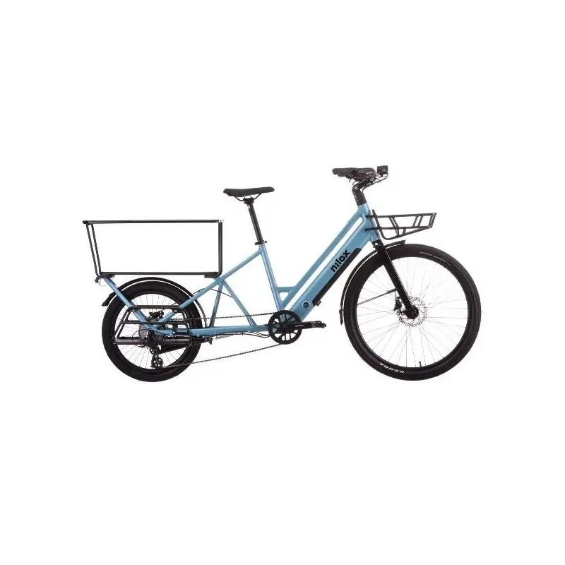 Image of Nilox 30NXEBCLTV1 bicicletta elettrica Blu Alluminio 69.8 cm (27.5") 24 kg