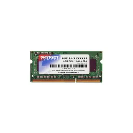 Patriot Memory 4 GB DDR3 SODIMM-Speicher 1 x 4 GB 1333 MHz