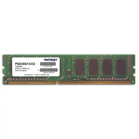 Patriot Memory 8GB PC3-10600 memoria 1 x 8 GB DDR3 1333 MHz