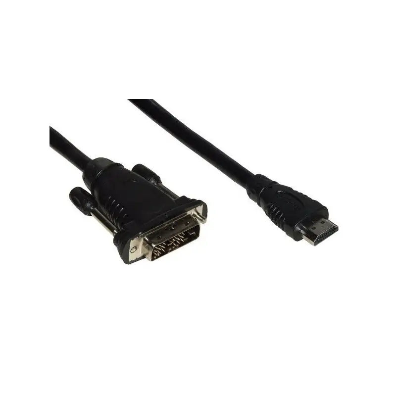 Image of Link Accessori LKCHDVI20 cavo e adattatore video 2 m HDMI tipo A (Standard) DVI-D Nero