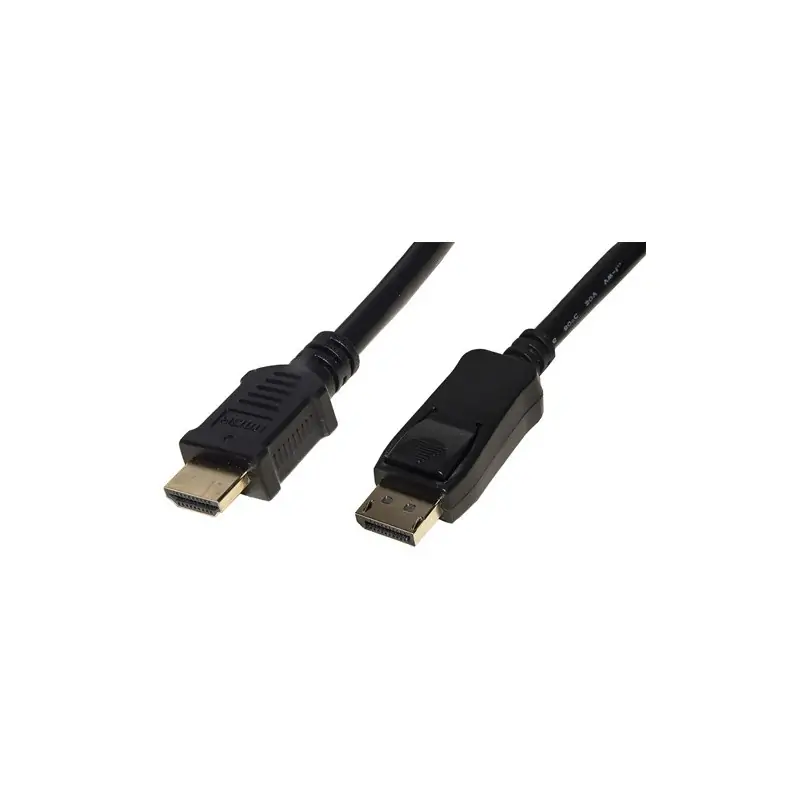 Image of Link Accessori LKCDPH18 cavo e adattatore video 1.8 m DisplayPort HDMI tipo A (Standard) Nero