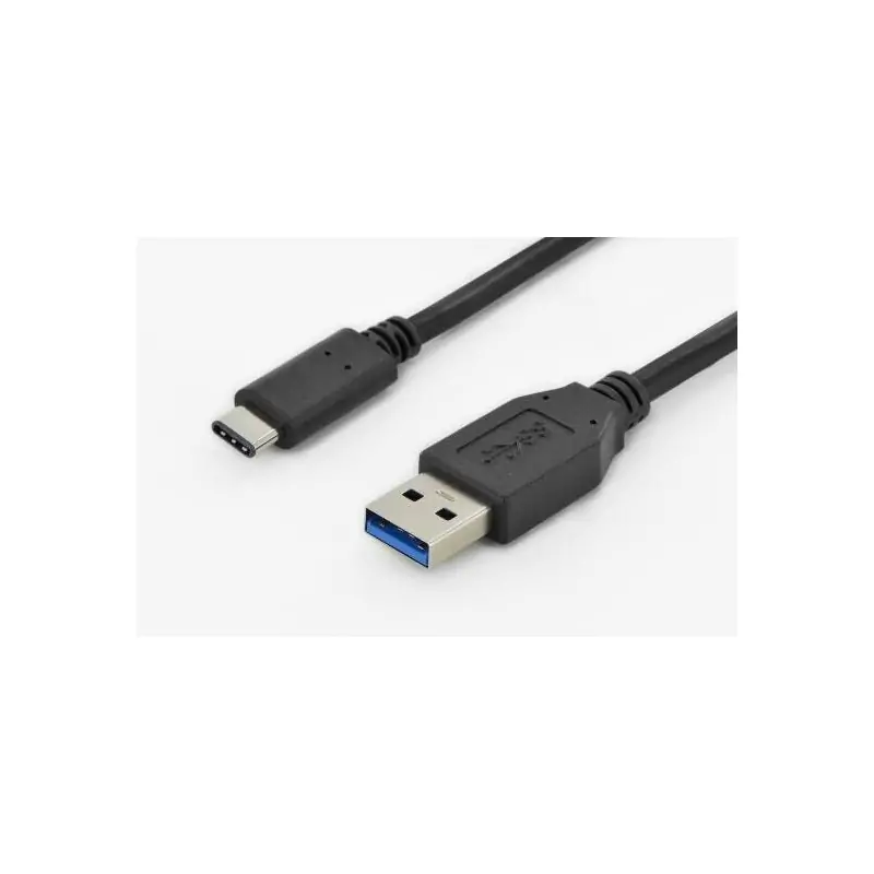 Image of Digitus DK-300136-010S cavo USB 1 m 3.2 Gen (3.1 1) C A Nero