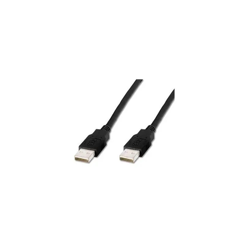 Digitus 1m USB 2.0 cavo A Nero