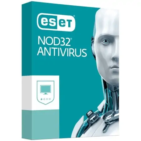 ESET NOD32 Antivirus 2020 Sicurezza antivirus Base Inglese, ITA 2 licenza e 1 anno i