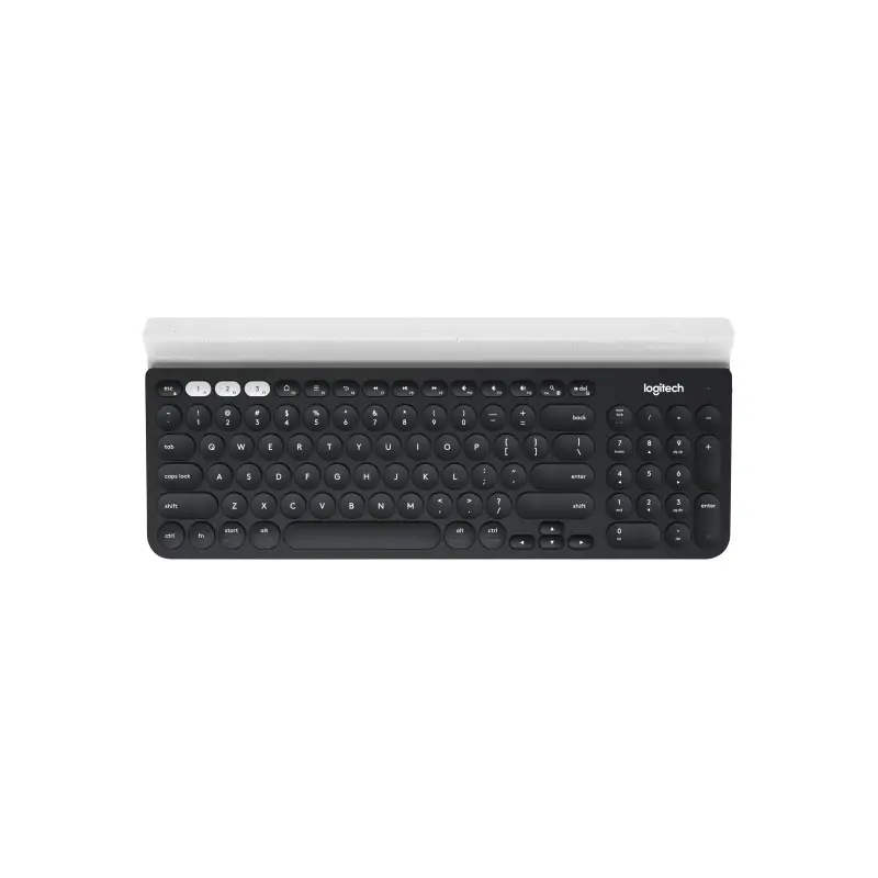 Image of Logitech K780 Multi-Device Wireless Keyboard tastiera RF senza fili + Bluetooth QWERTY Inglese Grigio, Bianco