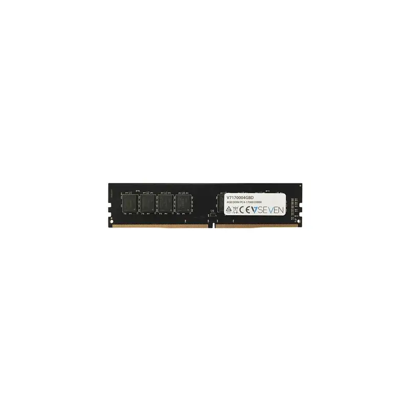Image of V7 4GB DDR4 PC4-17000 - 2133Mhz DIMM Desktop Módulo de memoria V7170004GBD