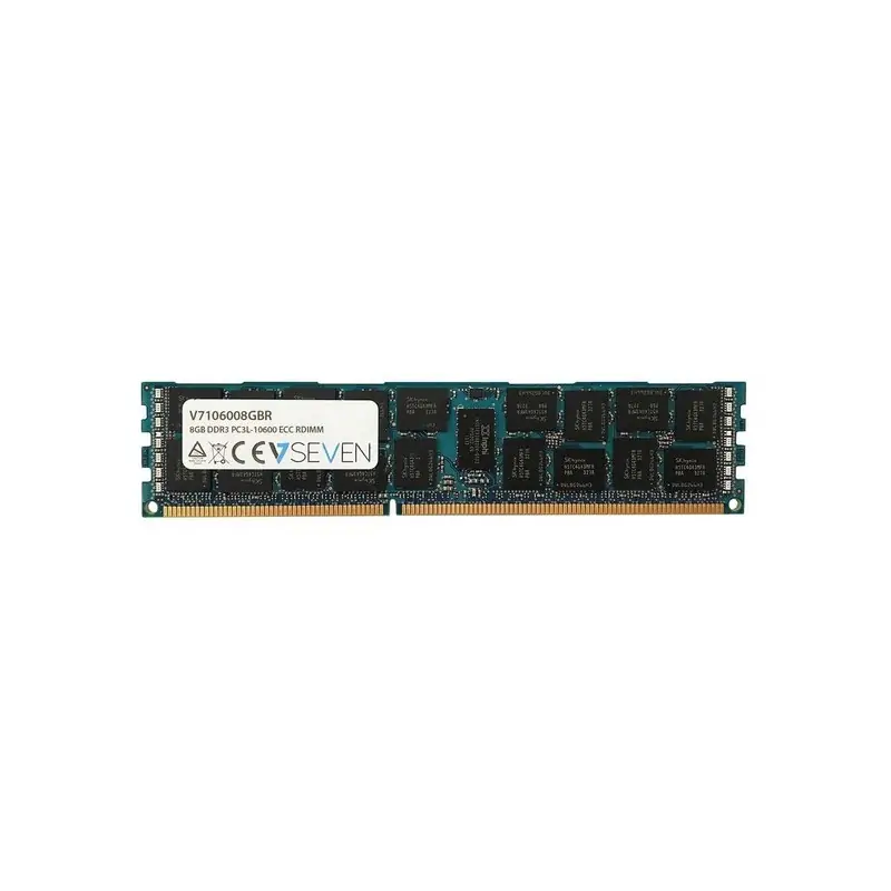Image of V7 8GB DDR3 PC3-10600 - 1333mhz Server ECC REG Módulo de memoria V7106008GBR