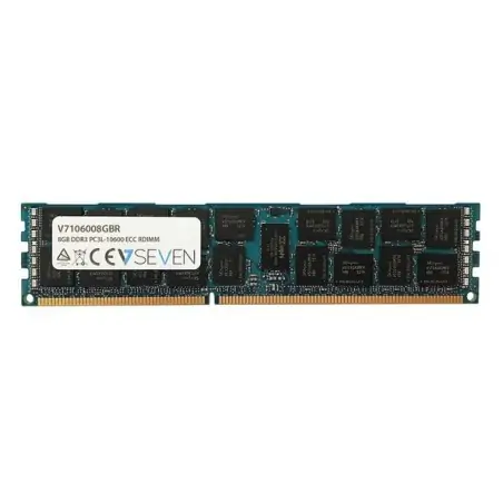 V7 8GB DDR3 PC3-10600 - 1333mhz SERVER ECC REG Server Módulo de memoria - V7106008GBR