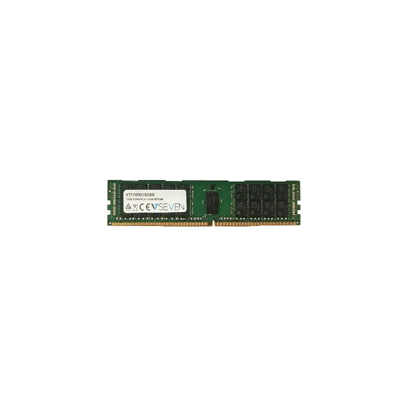 Image of V7 16GB DDR4 PC4-170000 - 2133Mhz Server REG Módulo de memoria V71700016GBR