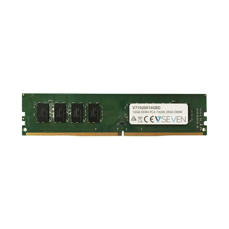 Image of V7 16GB DDR4 PC4-19200 - 2400MHz DIMM Modulo di memoria V71920016GBD