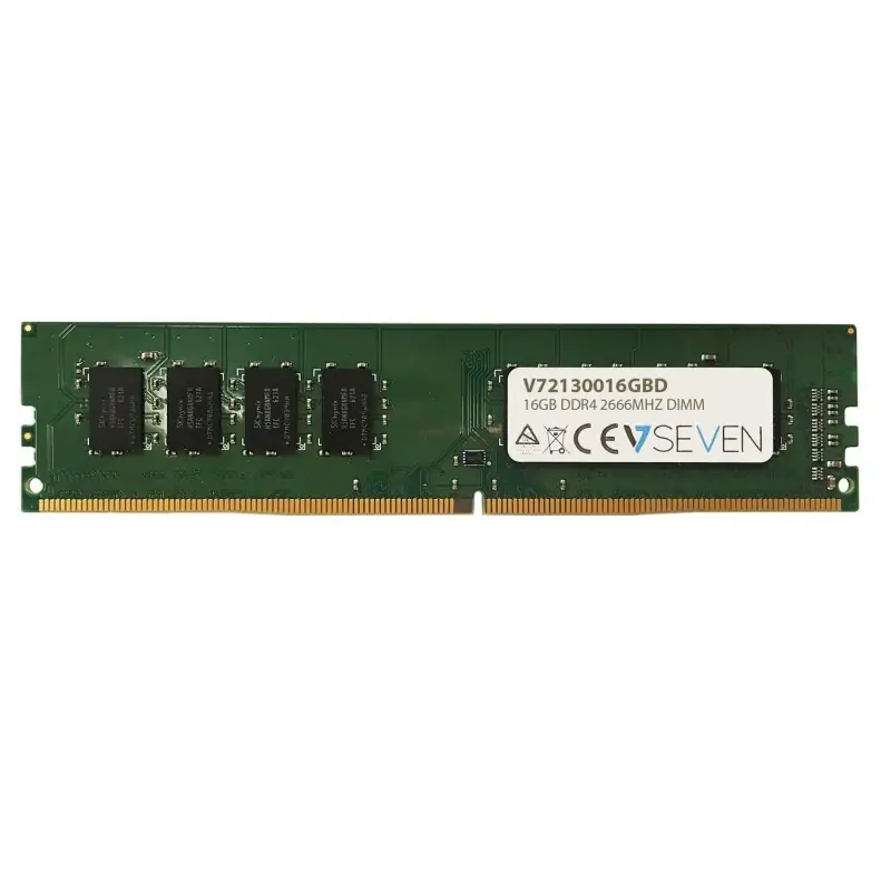 Image of V7 16GB DDR4 PC4-21300 - 2666MHZ 1.2V DIMM Modulo di Memoria per PC V72130016GBD