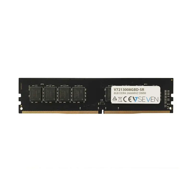 V7 8GB DDR4 PC4-21300 - 2666MHZ 1.2V DIMM Modulo di Memoria per PC V7213008GBD-SR