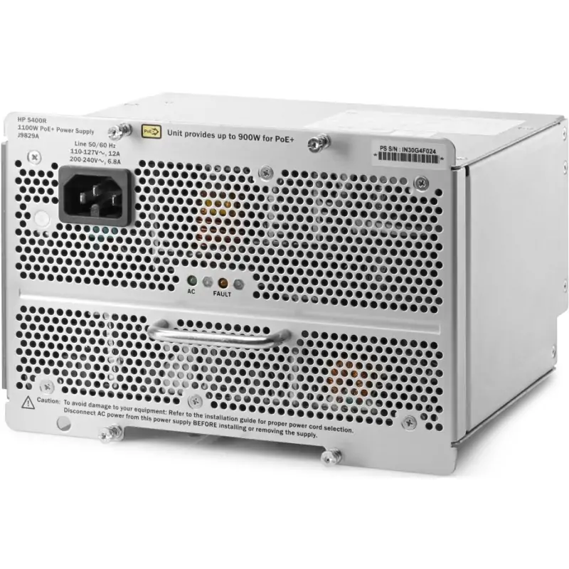 Image of HPE J9829A componente switch Alimentazione elettrica