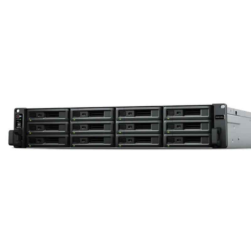 Image of Synology RackStation RS3621RPXS Server NAS e di archiviazione Armadio (2U) Collegamento ethernet LAN Nero D-1531