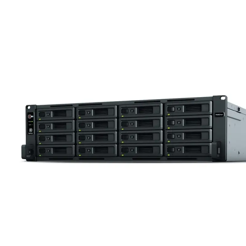 Image of Synology RackStation RS4021XS+ Server NAS e di archiviazione Armadio (3U) Collegamento ethernet LAN Nero D-1541