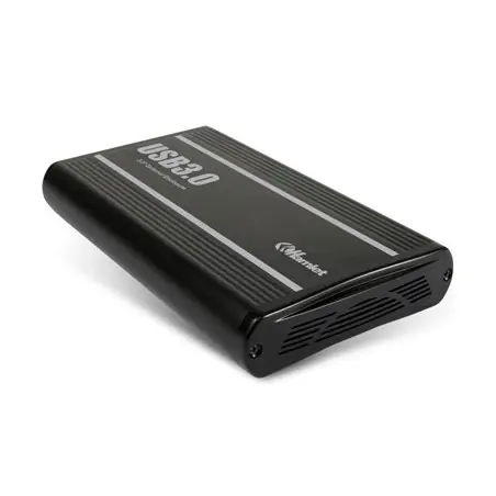 Externe Hamlet USB 3.0 Storage Station-Box für 3,5-Zoll-SATA-Festplatten mit einer Kapazität von bis zu 3 TB