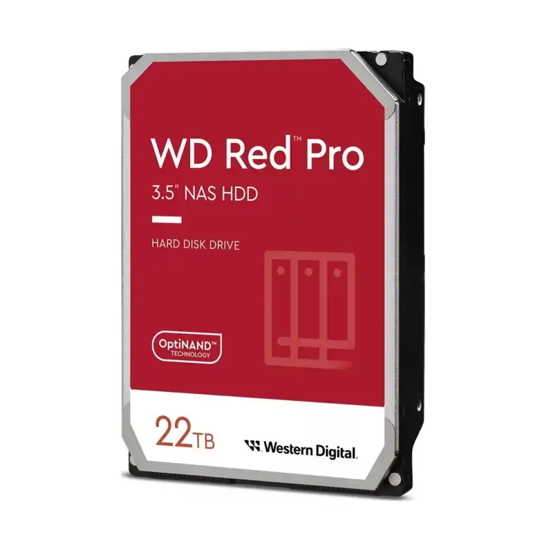 Image of Western Digital Red Pro 3.5" 22 TB Serial ATA III