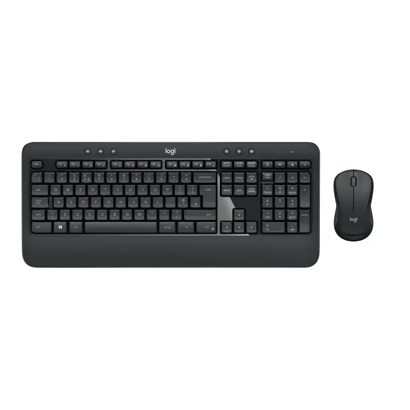 Image of Logitech Advanced MK540 tastiera Mouse incluso USB QWERTZ Tedesco Nero, Bianco