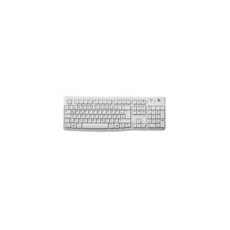 Image of Logitech Keyboard K120 for Business tastiera USB QWERTZ Tedesco Bianco