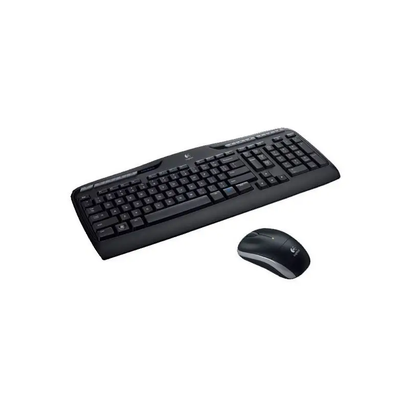 Image of Logitech Wireless Combo MK330 tastiera Mouse incluso USB AZERTY Francese Nero