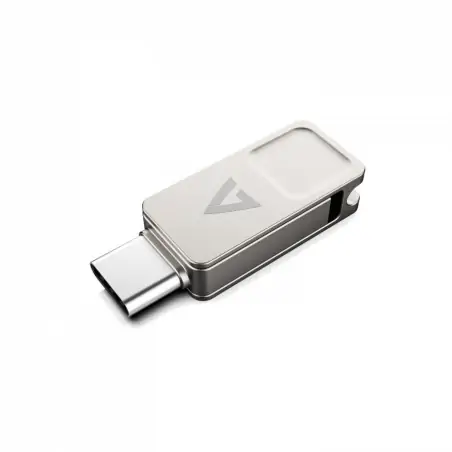 V7 VF364GTC unità flash USB 64 GB USB Type-A   USB Type-C 3.2 Gen 1 (3.1 Gen 1) Argento